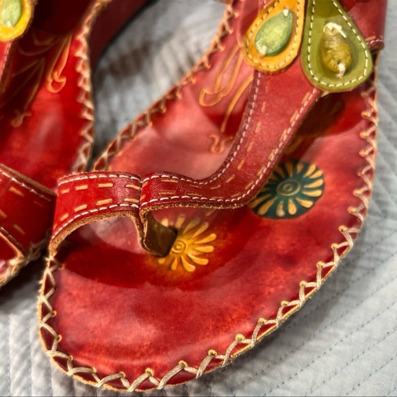 L'Artiste by Spring Step Santorini Women’s Sandals Sz 40 - Picture 3 of 12